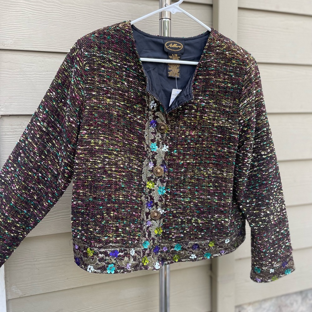 Allure Multicolor Sequin Blazer